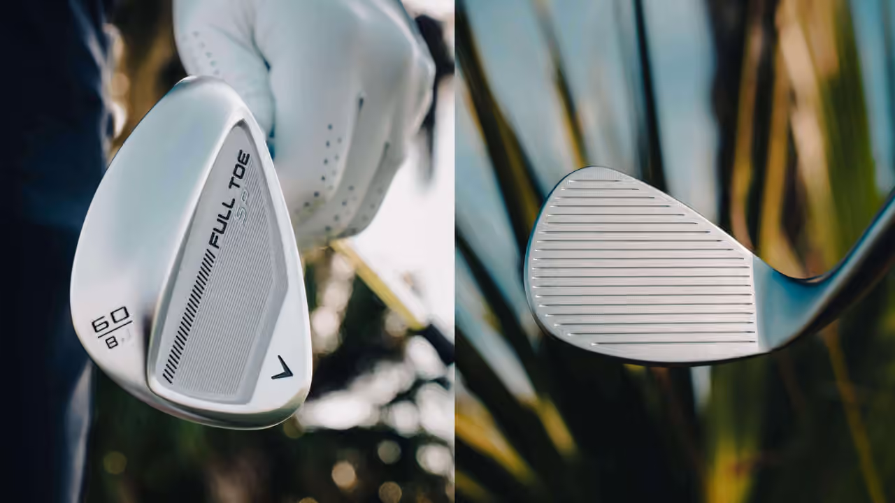 Callaway launches Full Toe SP wedges with largest spin pocket yet
