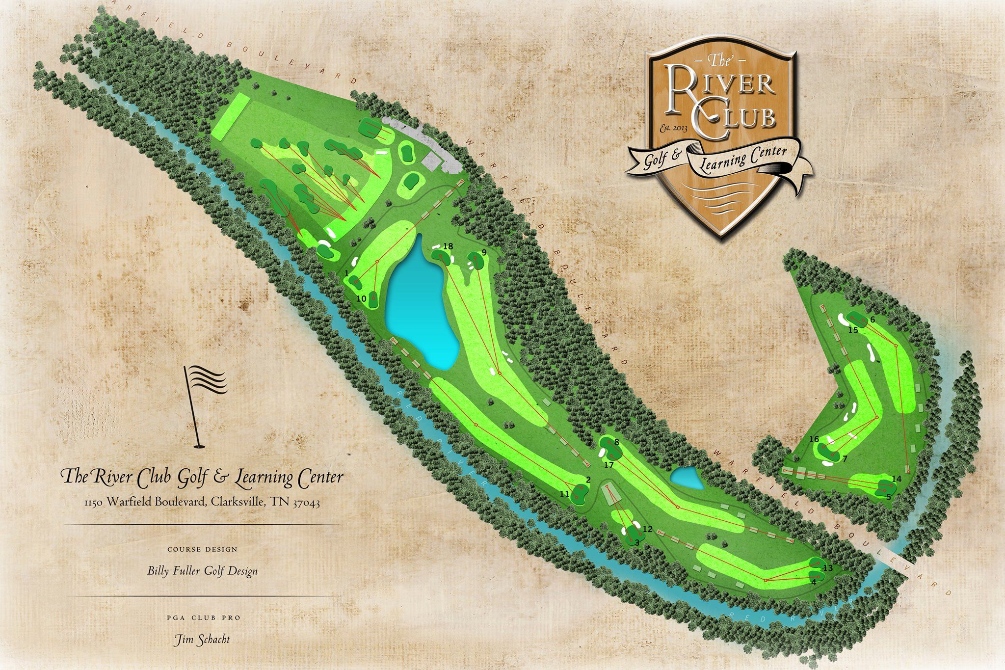 Public Golf Courses near Clarksville TN